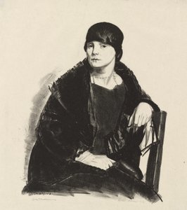 Retrato da Sra. R. de George Bellows