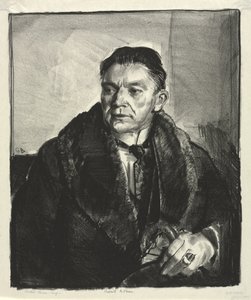 Retrato de Robert Aitken, Segunda Pedra de George Bellows