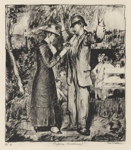 «Preparem-se, América!» de George Bellows