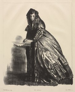 A Atriz de George Bellows