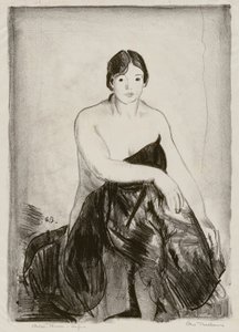 O Modelo, Segunda Pedra de George Bellows