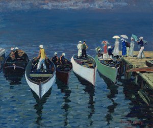 Férias no Hudson de George Benjamin Luks