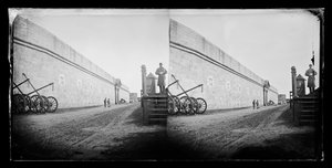 Sentinela, Fort Hamilton, Brooklyn, c.1872-87 (wet-collodion negative)