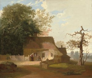 Cenário da casa de campo de George Caleb Bingham