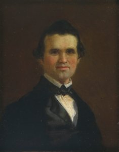 Auto-retrato de George Caleb Bingham, c. 1849-1850.