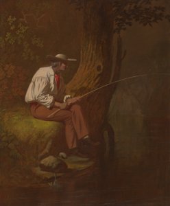 Pescador do Mississipi de George Caleb Bingham