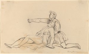 A Morte do General Warren de George Caleb Bingham