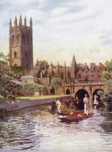 Oxford: Magdalen College e ponte do Cherwell