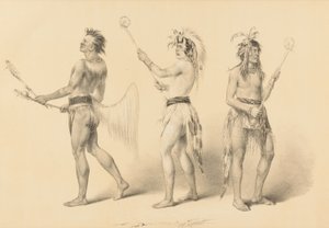 Jogadores de basebol - n.º 21 de George Catlin