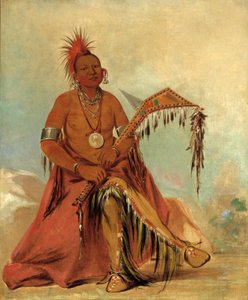 Cler-mónt, primeiro chefe da tribo de George Catlin