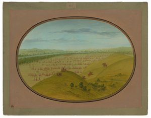 Fort Pierre de George Catlin
