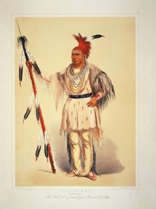 Joc-o-sot (O Urso Andante) de George Catlin