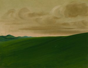 Penhascos de Nishnabottana, Alto Missouri de George Catlin