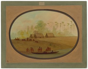 Pintar o chefe lengua de George Catlin