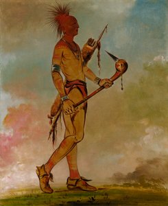Shin-ga-wás-sa, Pássaro Bonito de George Catlin