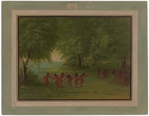 Acampamento tapuia de George Catlin
