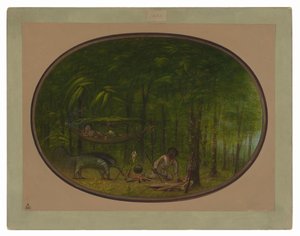 O grande comedor de formigas de George Catlin