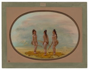 A Dança Bonita - Goo-a-give de George Catlin