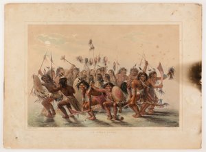 A dança do couro cabeludo de George Catlin
