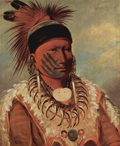 Nuvem Branca, chefe dos Iowas de George Catlin