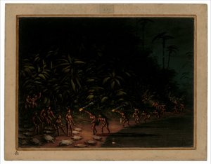 Caça à tartaruga de George Catlin