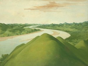 Vista em Cross Timbers, Texas, 1832 ou 1834-1835.