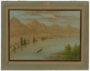 Ver no "Grande Desvio", Alto Missouri de George Catlin
