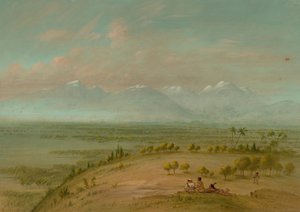 Vista da Pampa do Sacramento, 18541869. de George Catlin