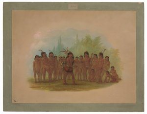 índios Zurumati de George Catlin