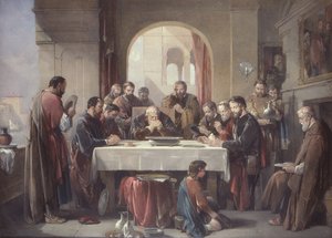 Graça no Refeitório de George Cattermole