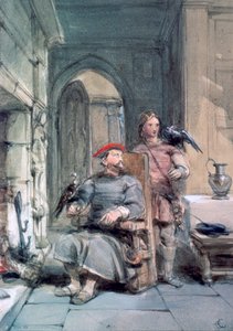 Cavaleiro e Page, século XIX
