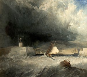 Porto de Whitby, North Yorkshire, 1836