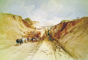 Construção de uma Linha Ferroviária