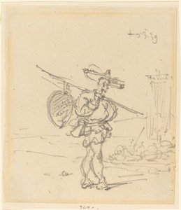 Um camponês chinês de George Chinnery