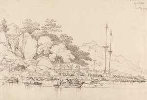 Lap House, Porto Interior, Macau de George Chinnery