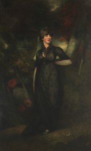 A Sra. Whaley morreu em 1798, Ilha de Man. de George Chinnery