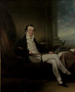 Retrato de um Cavalheiro (óleo sobre tela) de George Chinnery