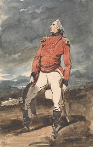 Estudo para o Retrato de um Oficial Militar de George Chinnery