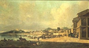 Vista de Macau de George Chinnery