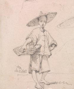 Jovem com um Cesto de George Chinnery