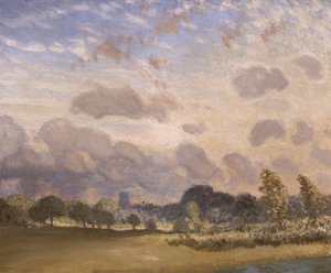 Clavering Church, c1908. de George Clausen