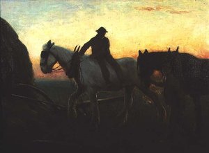 Homewards de George Clausen
