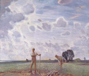Nos campos de junho de George Clausen