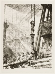 Levantar uma câmara de ar de George Clausen