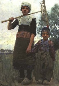 Little Haymakers, Holanda do Norte de George Clausen