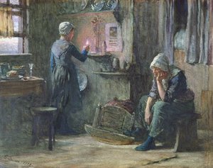 O fim do dia, 1878 de George Clausen