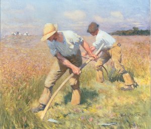 The Mowers de George Clausen
