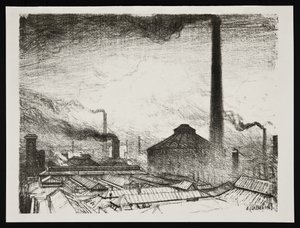 Onde as armas são fabricadas de George Clausen