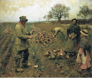Trabalho de inverno de George Clausen