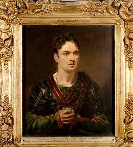 William Macready como Macbeth, c.1820